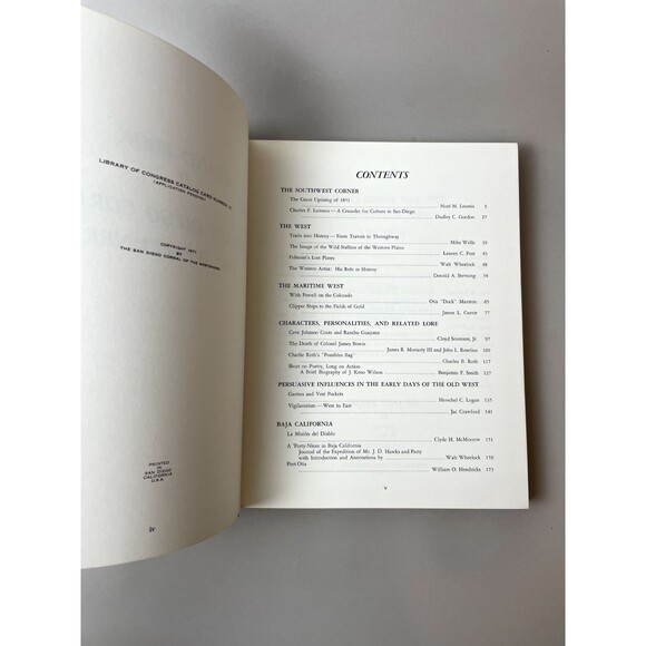 Brand Book Number TWO - San Diego Corral of the Westerners - First Edition + Map - Picture 4 of 11